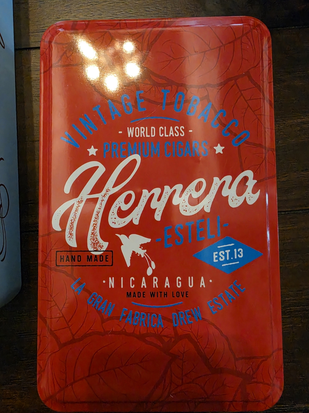 Drew Estate Herrera Esteli Domino Double 9 Metal Tin Set